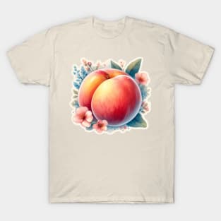 Peach Blossom Symphony T-Shirt